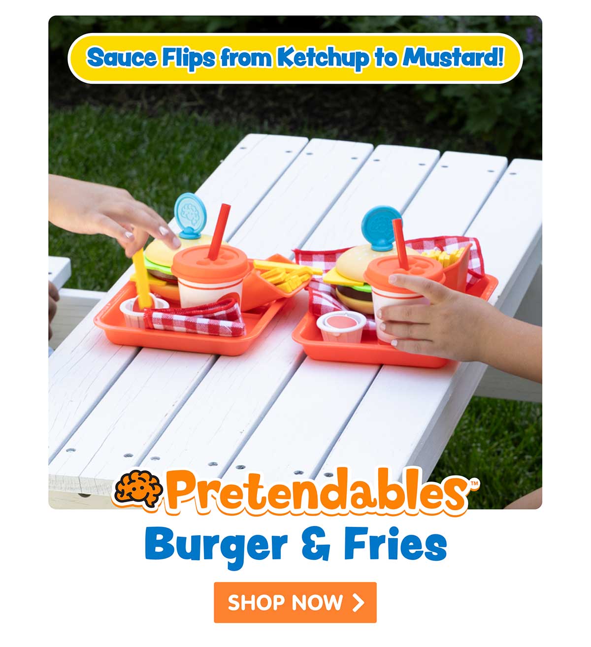 Pretendables Burger & Fries