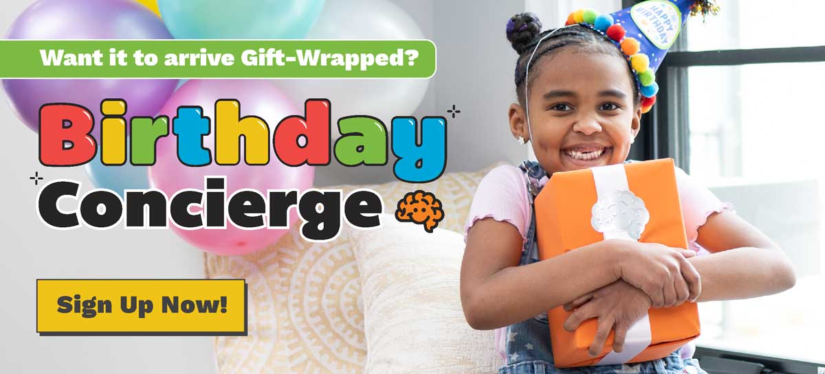 Want it to arrive gift-wrapped? Birthday Concierge! Learn More!