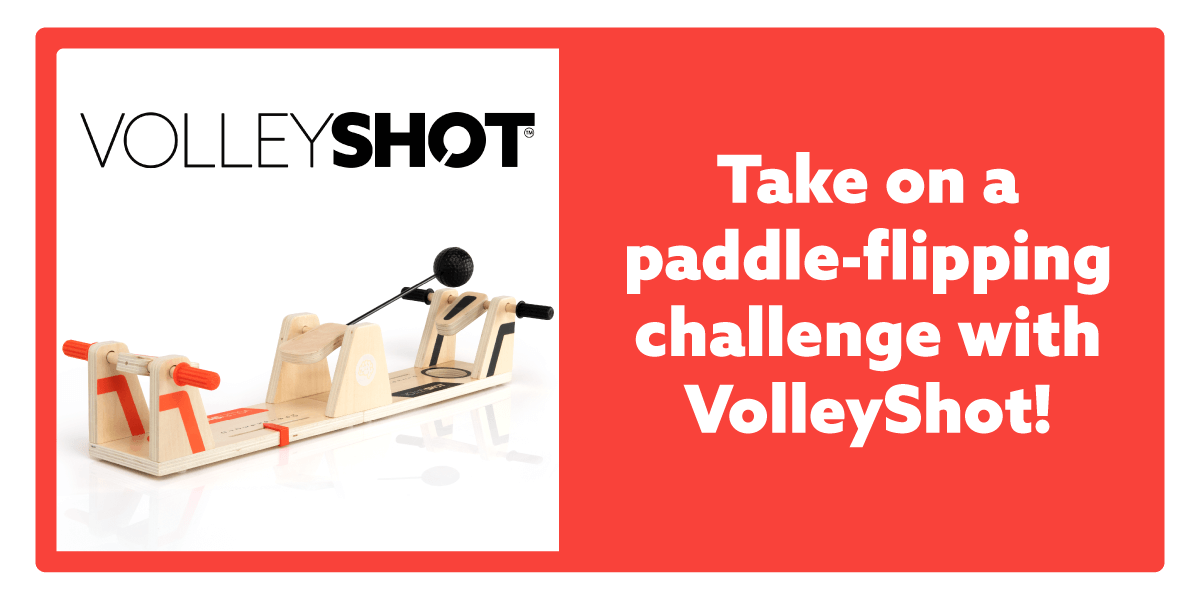 VolleyShot - Take on a paddle-flipping challenge with VolleyShot!