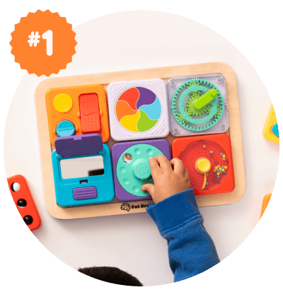 #1 - PlayTab - Modular, Sensory Activity Board for Babies and Toddlers