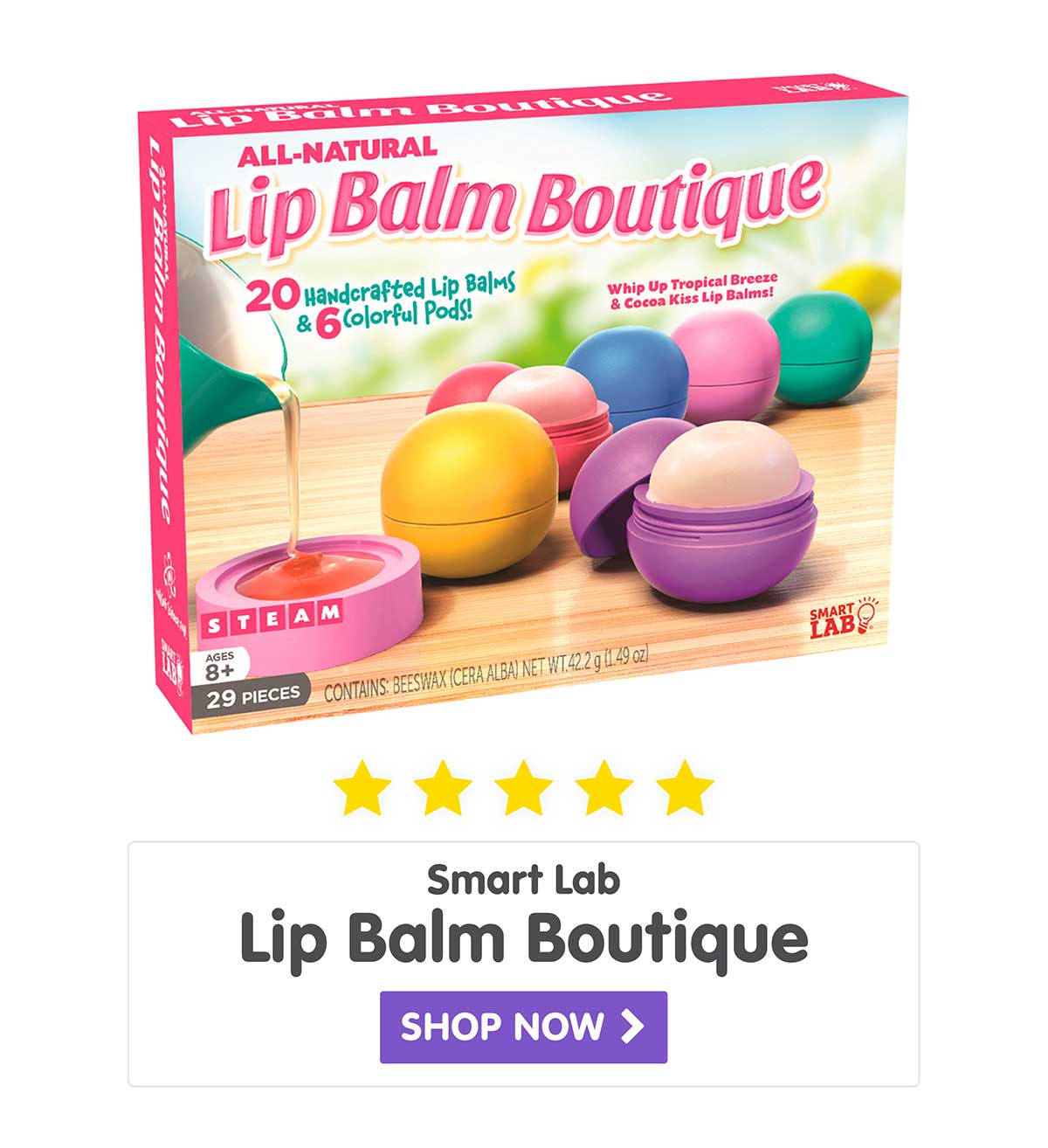 Smart Lab All-Natural Lip Balm Boutique