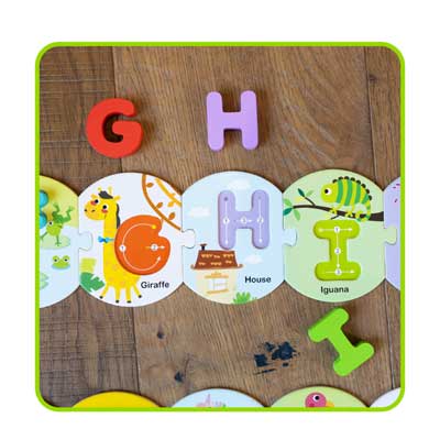 Match & Learn Letters & Numbers
