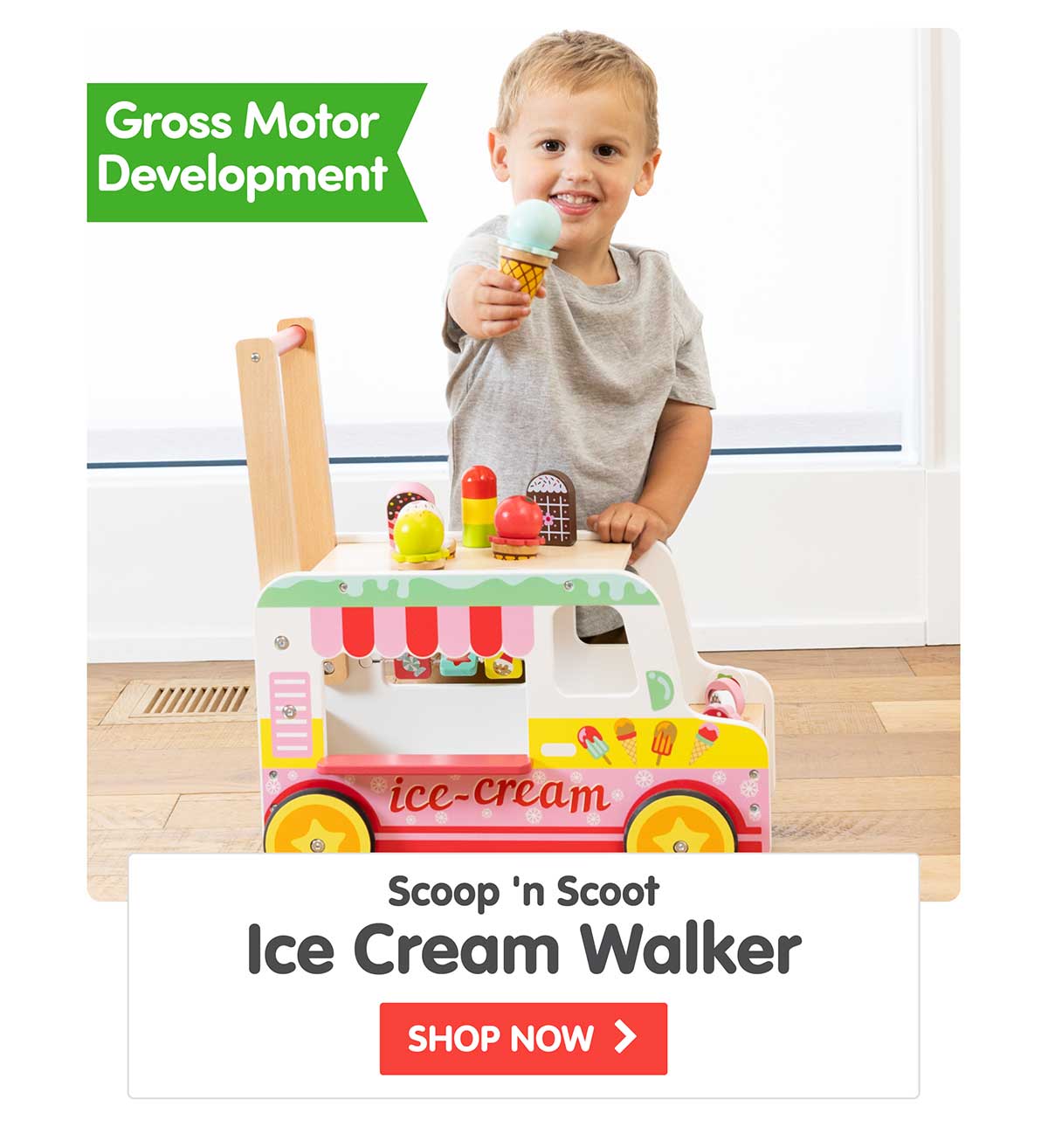 Scoop 'n Scoot Ice Cream Walker