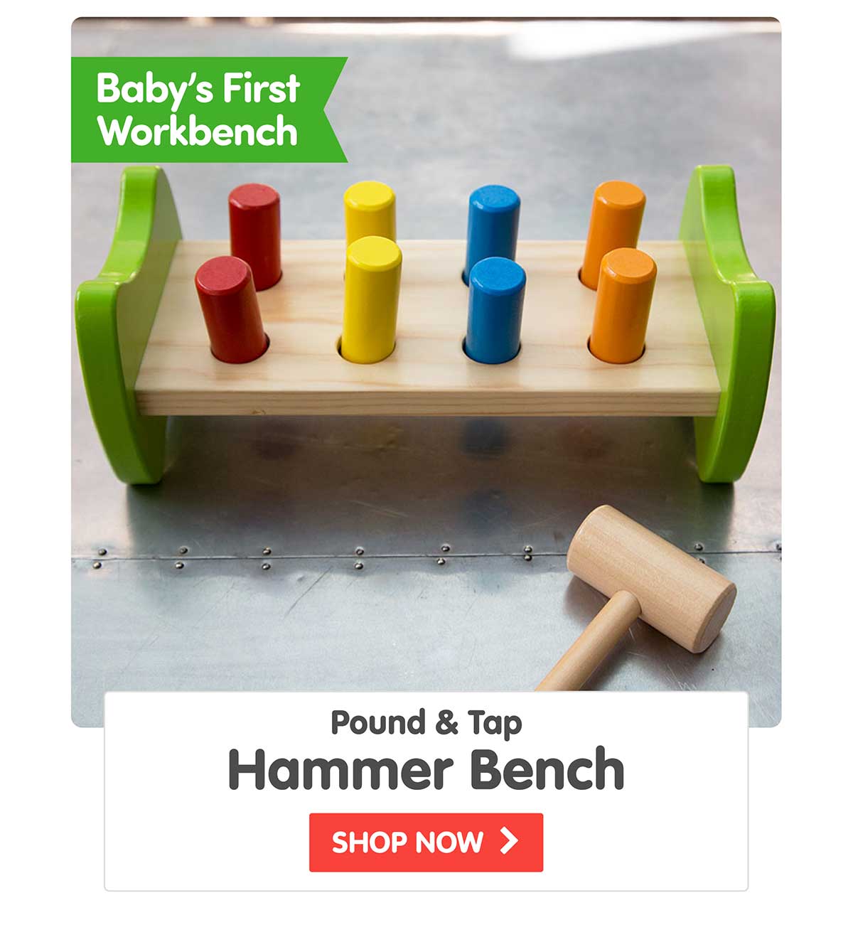 Pound & Tap Hammer Bench