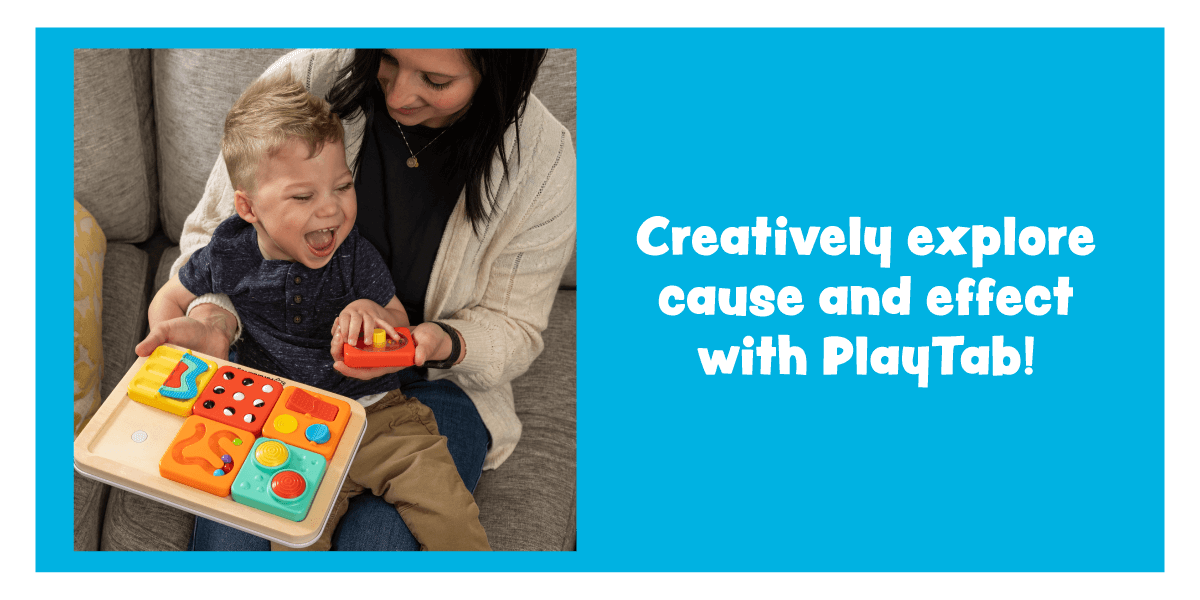 Creatively explore cause and effect with PlayTab!