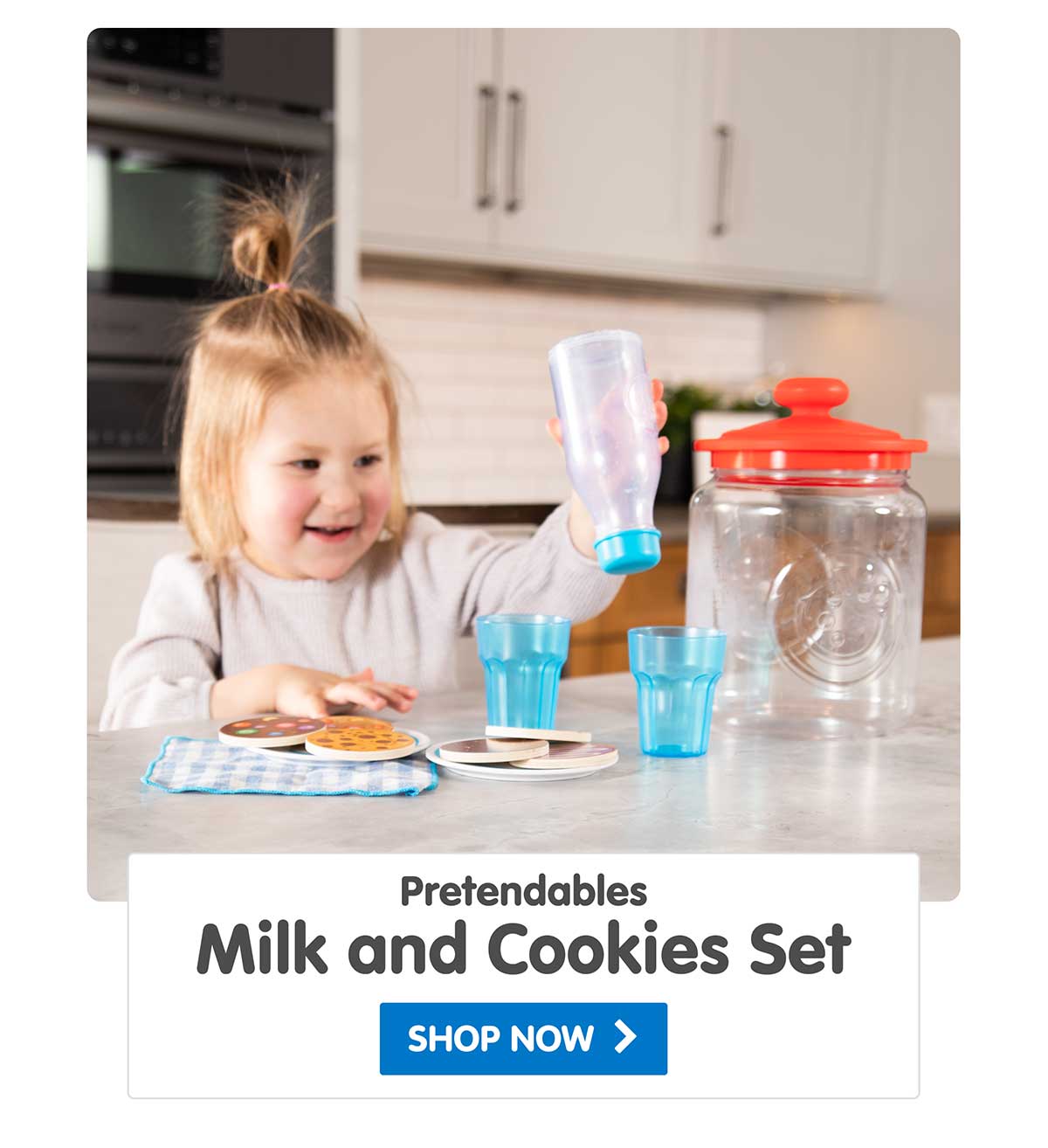 Pretendables Milk and Cookies Set