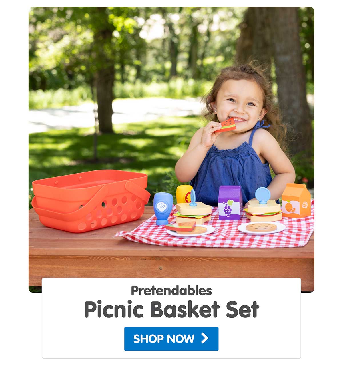 Pretendables Picnic Basket Set