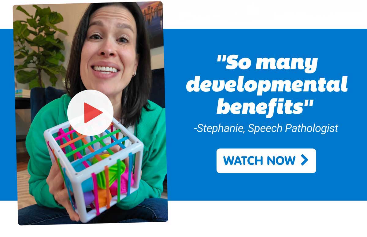 'So many developmental benefits; - Stephanie, Speech Pathologist - Watch Now