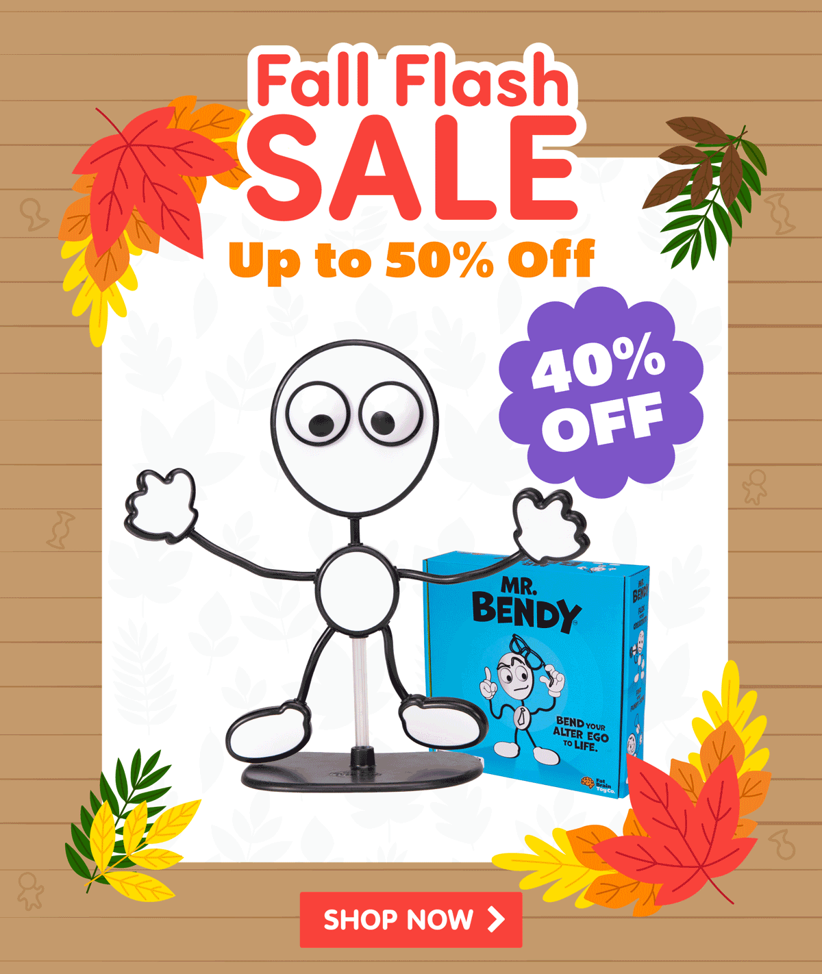 Fall Flash Sale! Up to 50% Off! - Shop Now