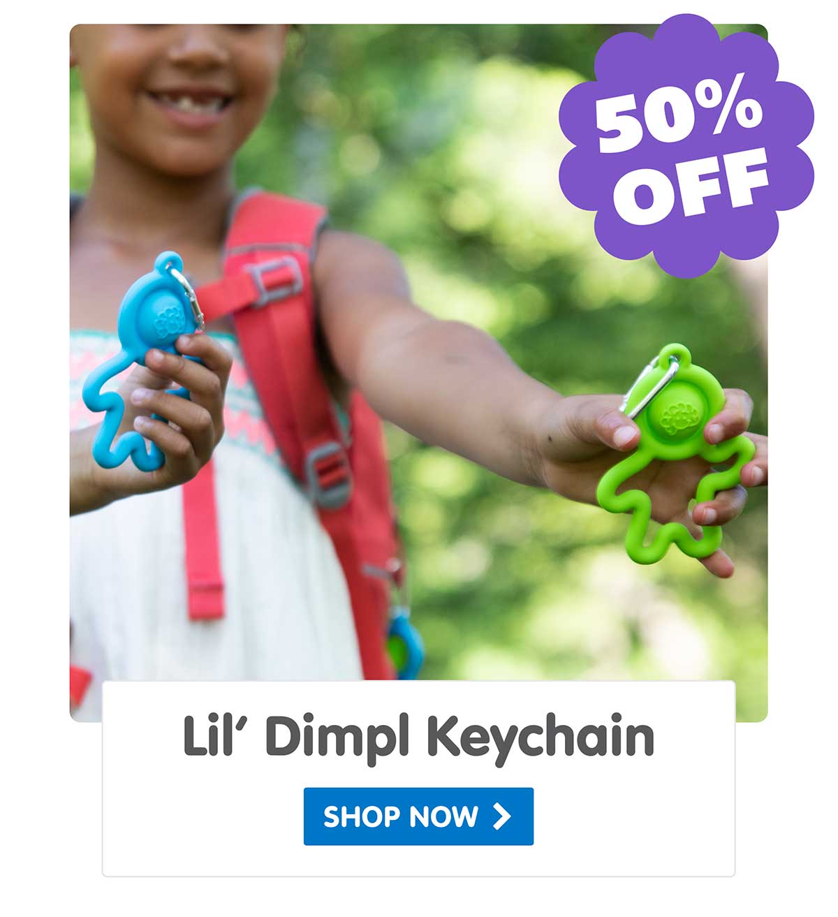 Lil' Dimpl Keychain - 50% Off!