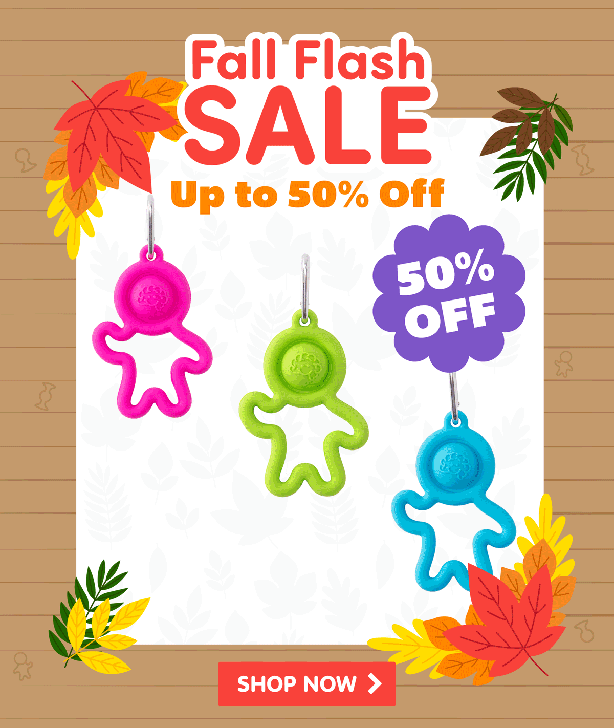 Fall Flash Sale! Up to 50% Off! - Shop Now