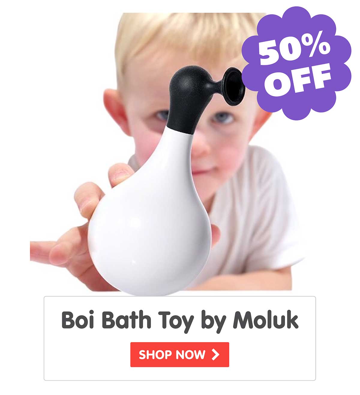 Boi Bath Toy by MOLUK - 50% Off!