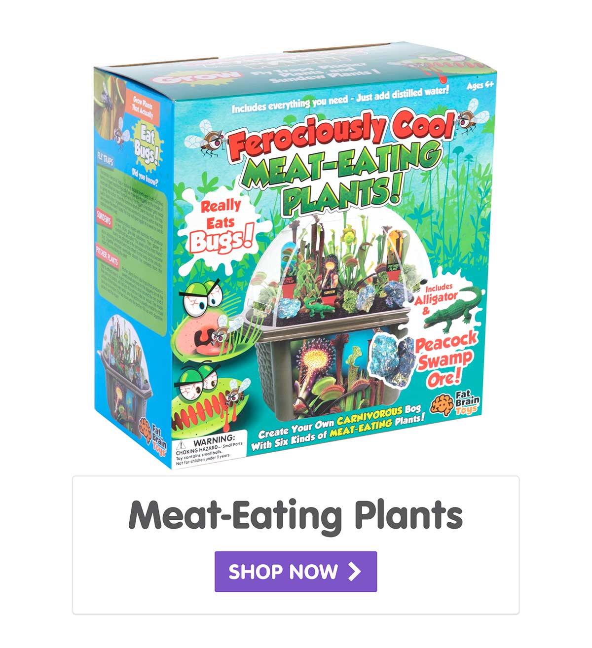Ferociously Cool Meat-Eating Plants - Shop Now