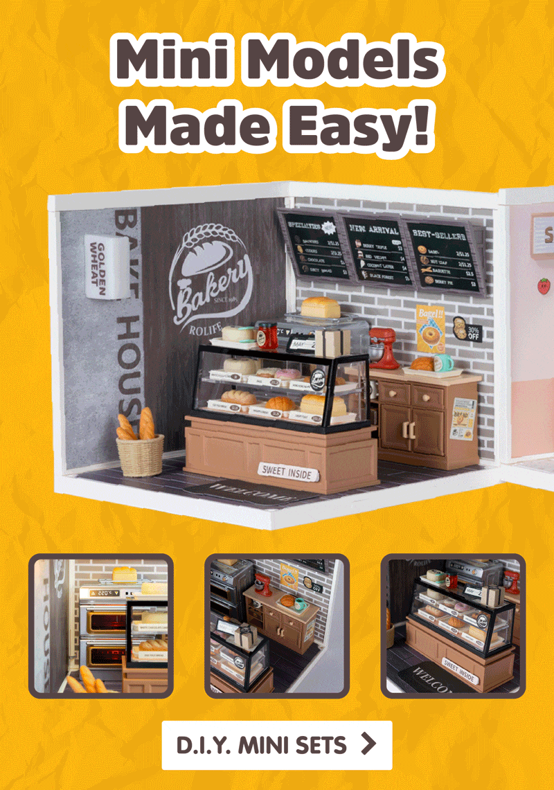 Mini Models Made Easy! D.I.Y. Mini Sets - Shop Now