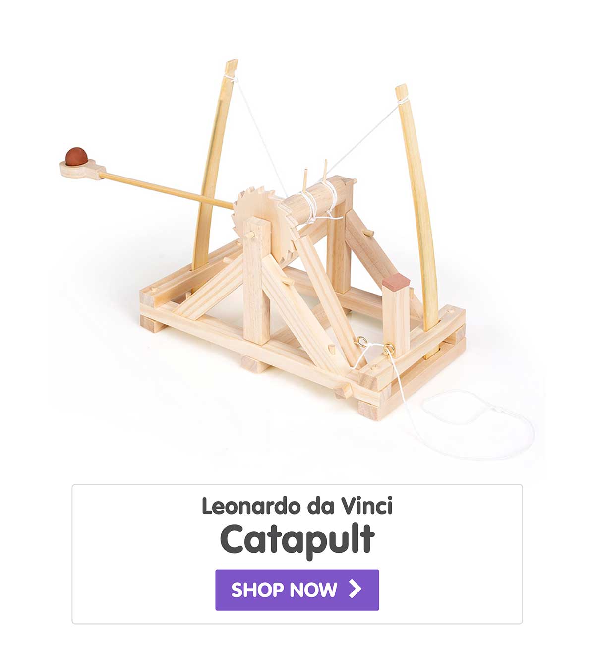 Leonardo da Vinci Catapult - Shop Now