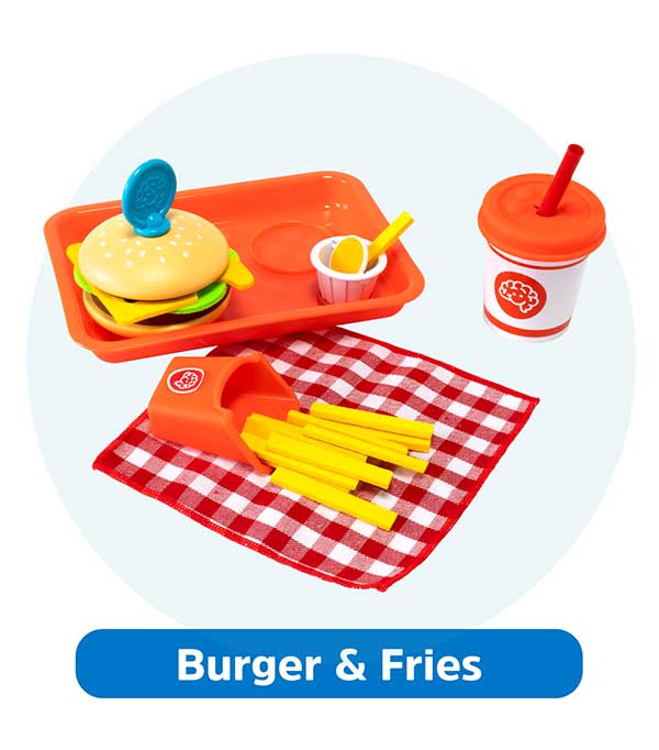 Pretendables Burger & Fries