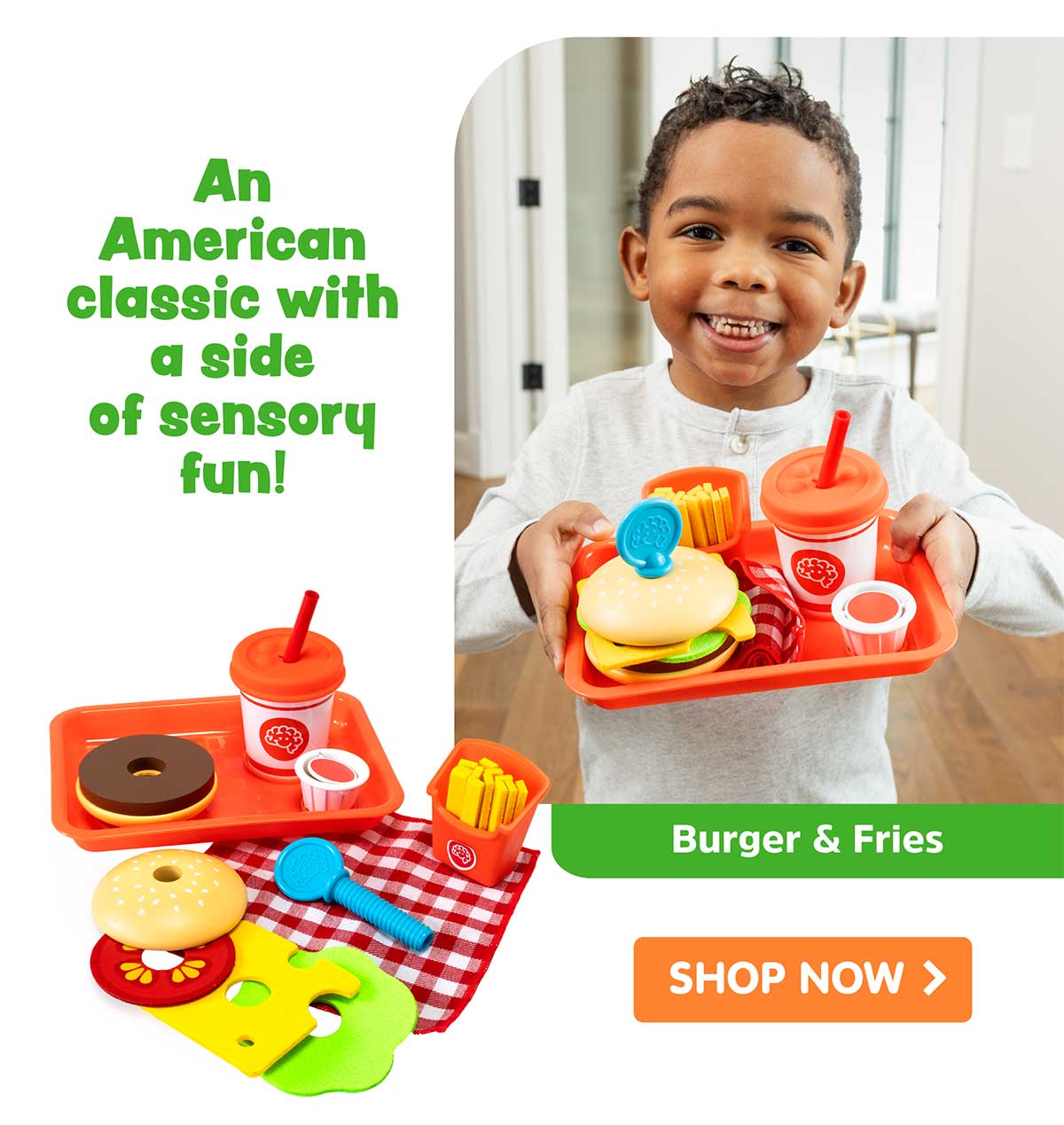Pretendables Burger & Fries