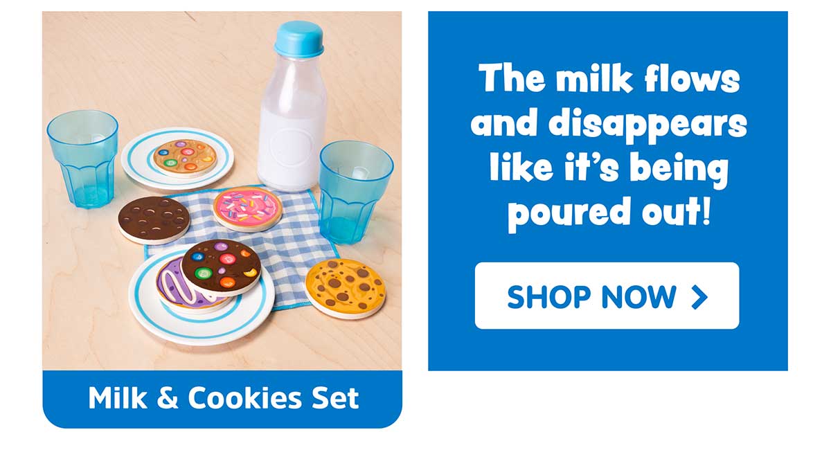 Pretendables Milk and Cookies Set