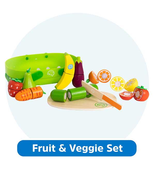 Pretendables Fruit & Veggie Basket