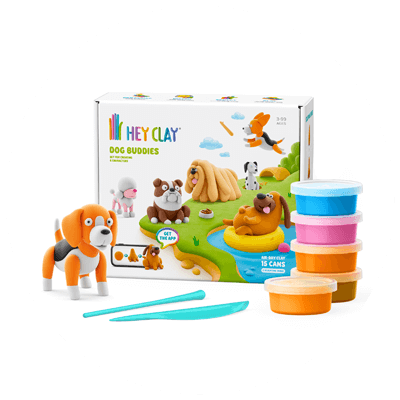 5th Birthday - Hey Clay Dog Buddies