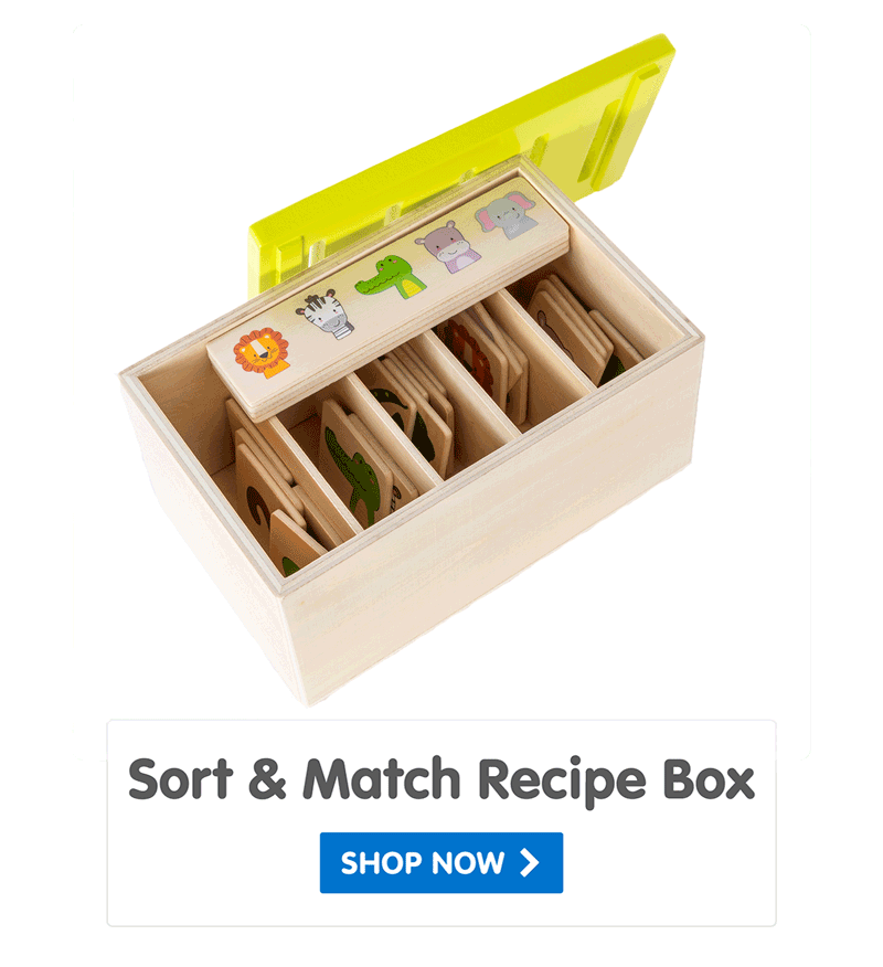 Sort & Match Recipe Box - Shop Now