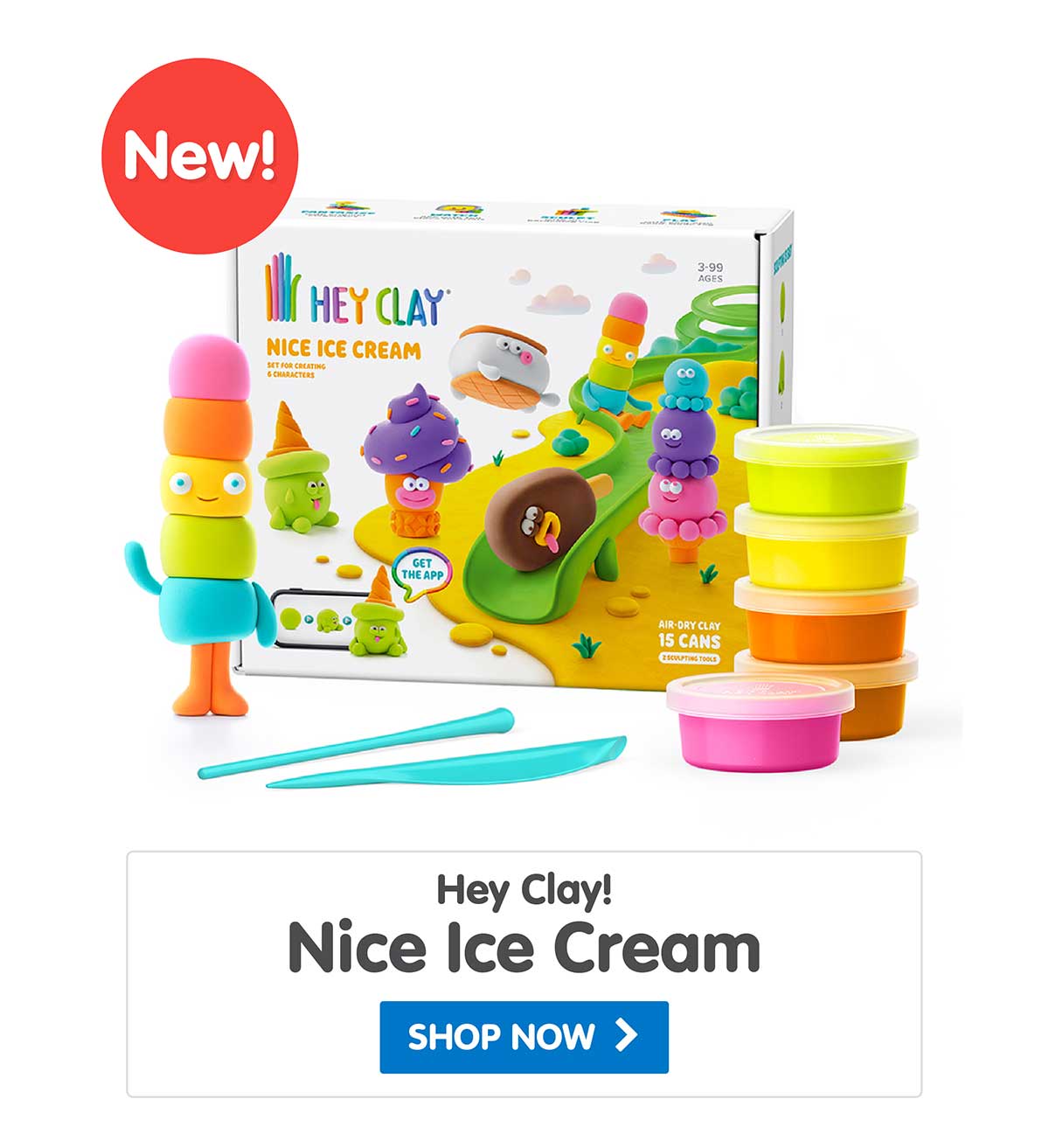 Hey Clay Nice Ice Cream - Shop Now