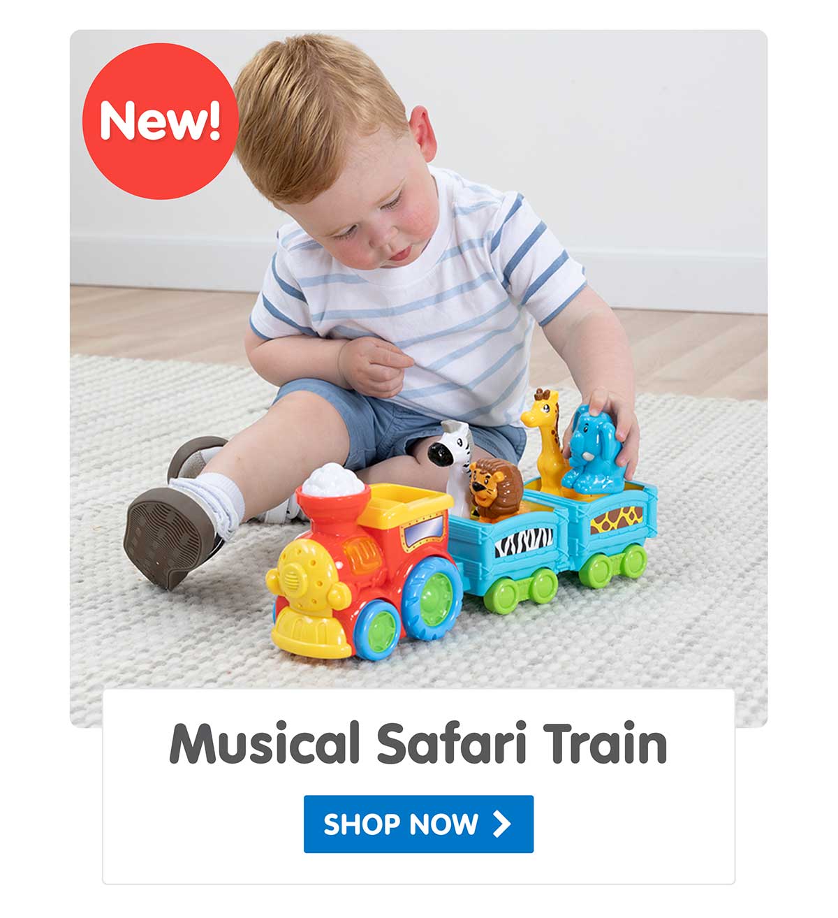 Musical Safari Train - Shop Now