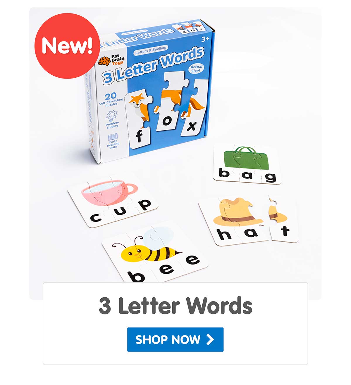 3 Letter Words - Shop Now