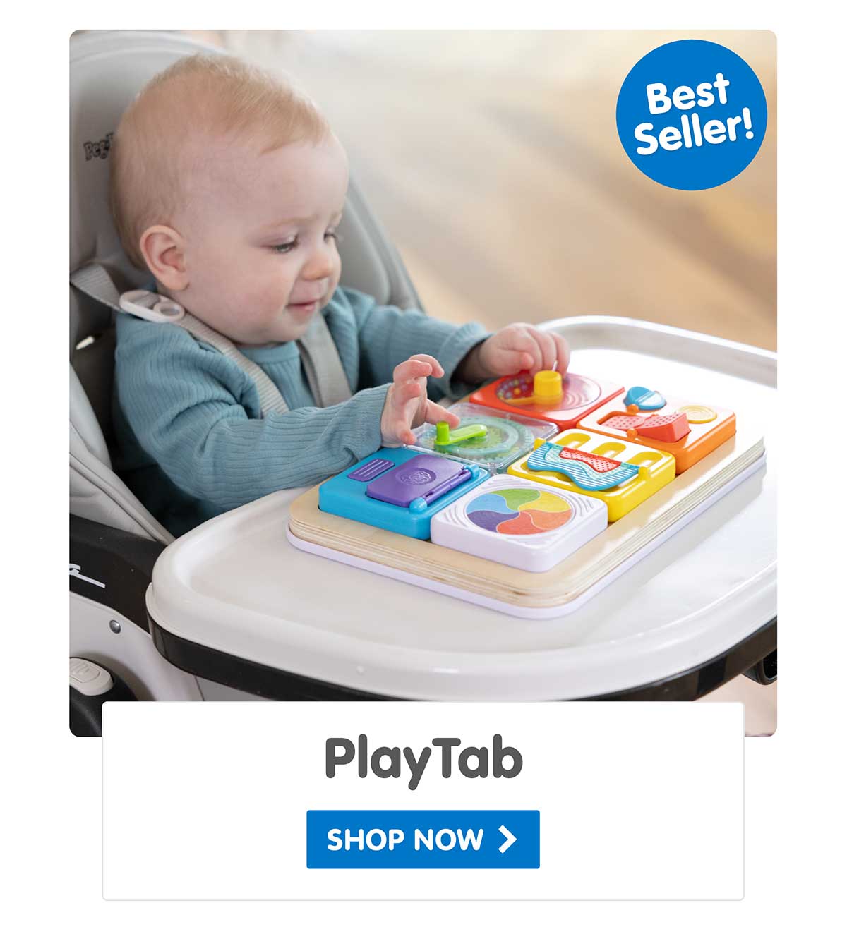 PlayTab - Modular, Sensory Activity Board for Babies and Toddlers - Shop Now