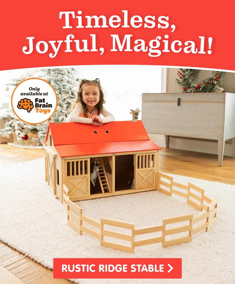 Timeless, Joyful, Magical! Rustic Ridge Stable - Shop Now!