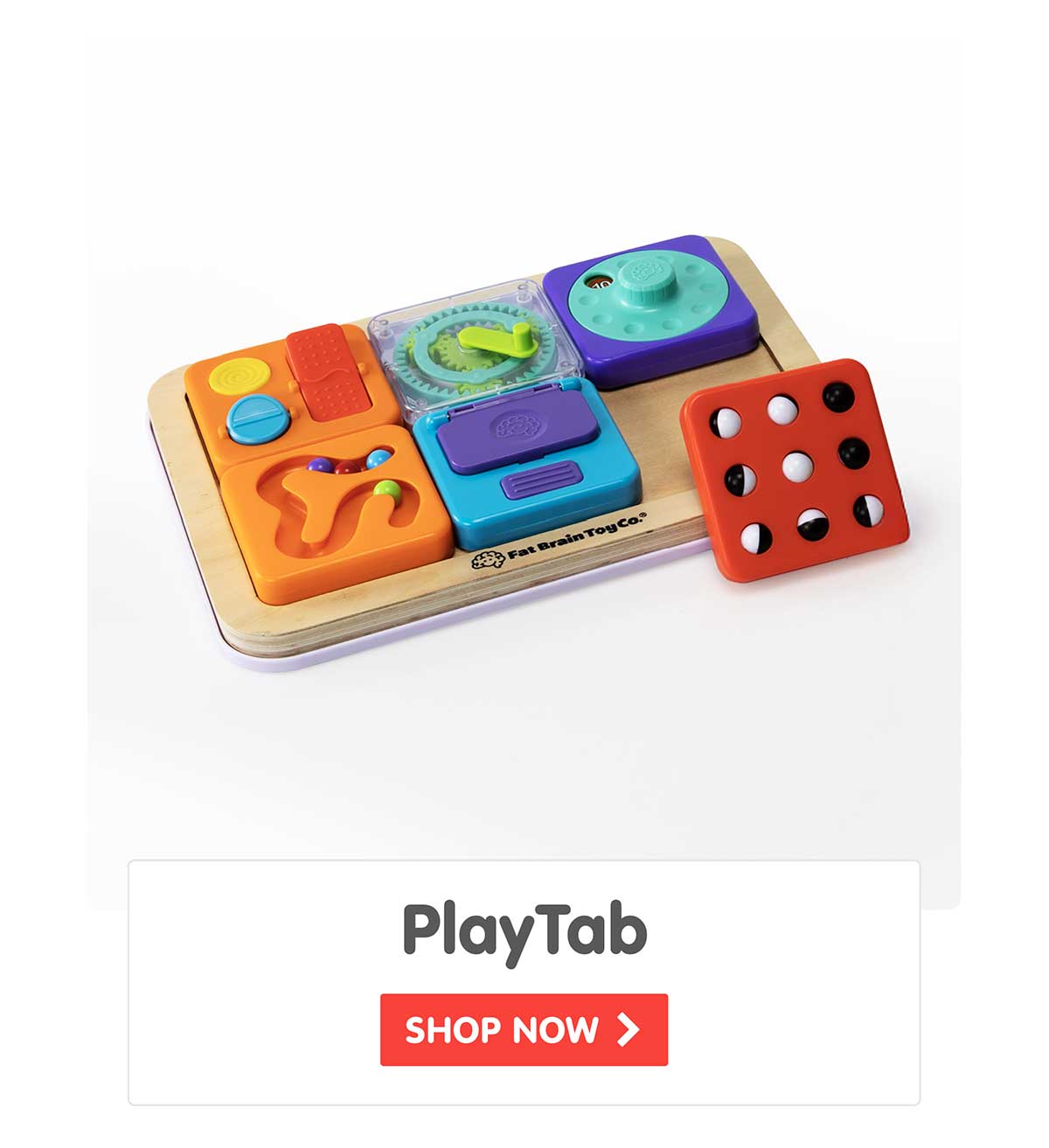 PlayTab - Modular, Sensory Activity Board for Babies and Toddlers - Shop Now