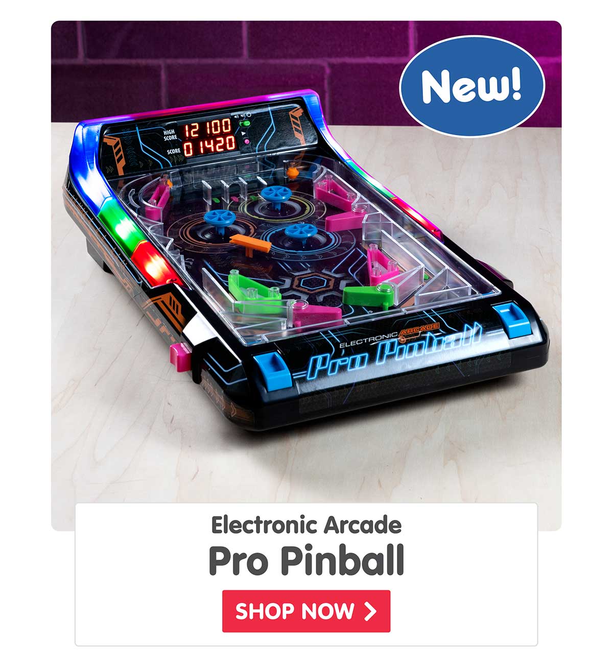 Electronic Arcade Pro Pinball - Shop Now