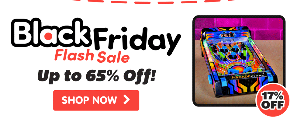 Black Friday Flash Sale! Up to 65% Off! - Shop Now!