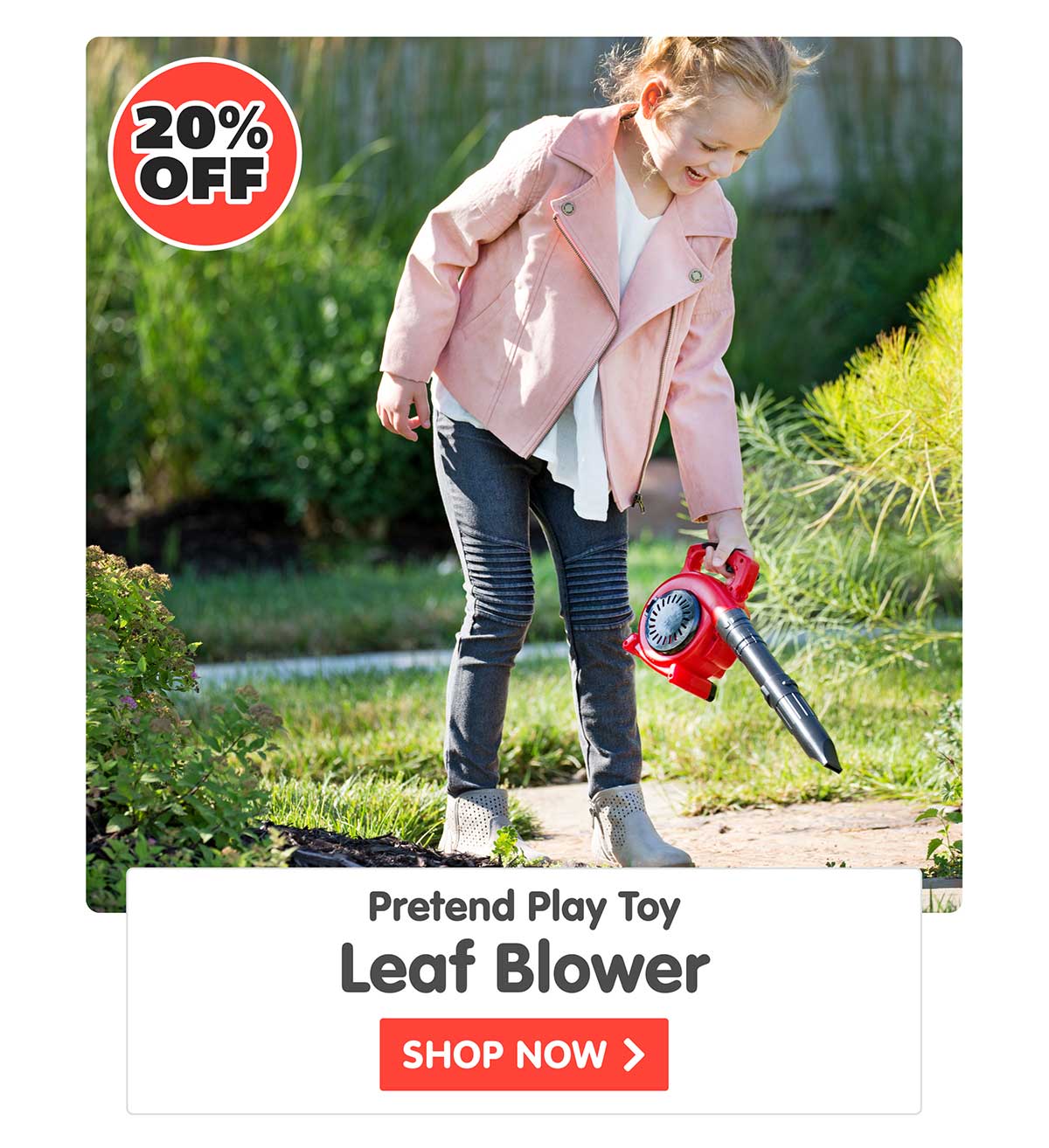 Leaf Blower Pretend Play Toy - 20% Off! - Shop Now