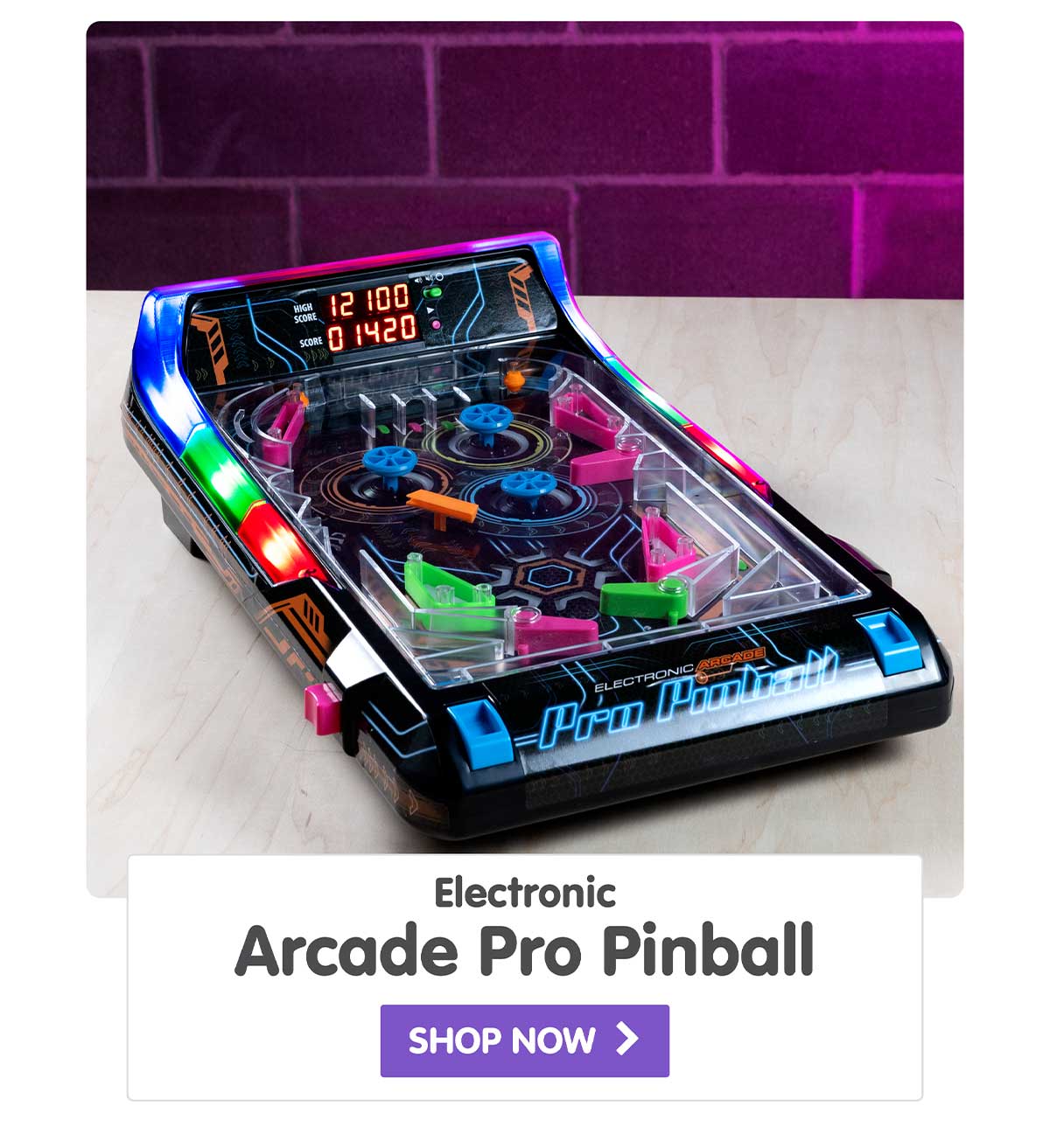 Electronic Arcade Pro Pinball - Shop Now