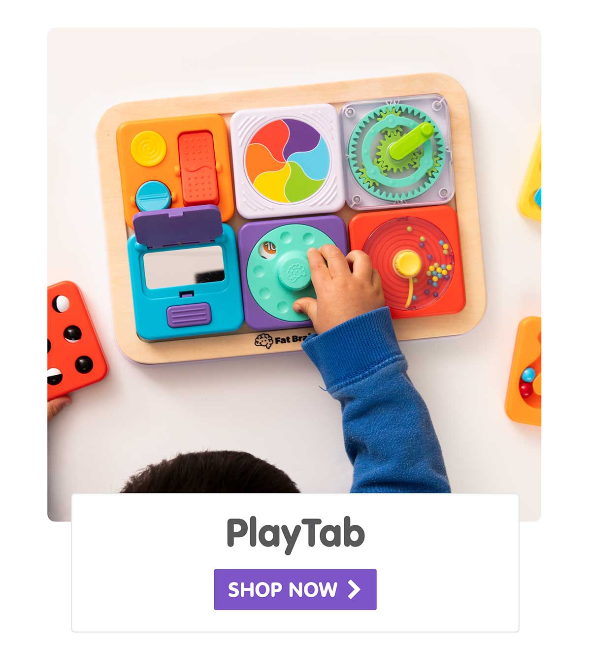 PlayTab - Modular, Sensory Activity Board for Babies and Toddlers - Shop Now