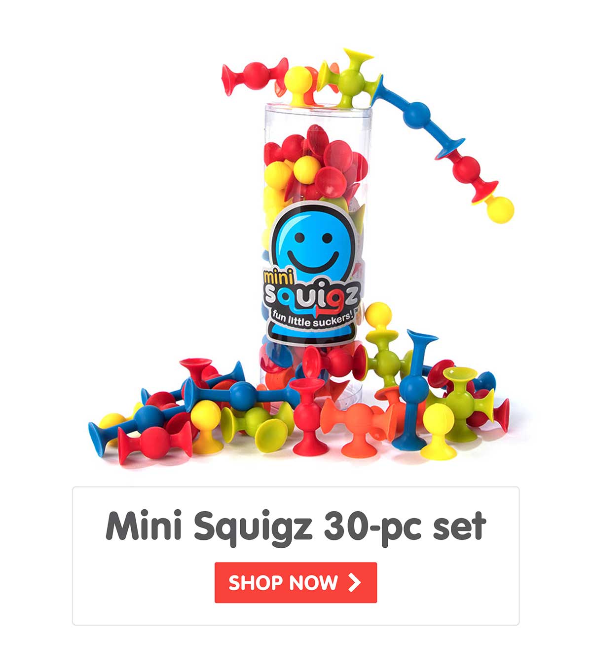 Mini Squigz 30 piece set - Shop Now
