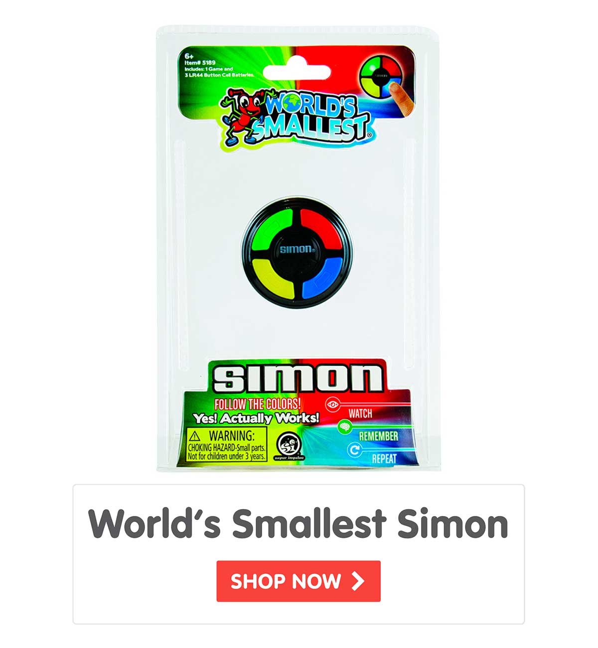 World's Smallest Simon - Shop Now