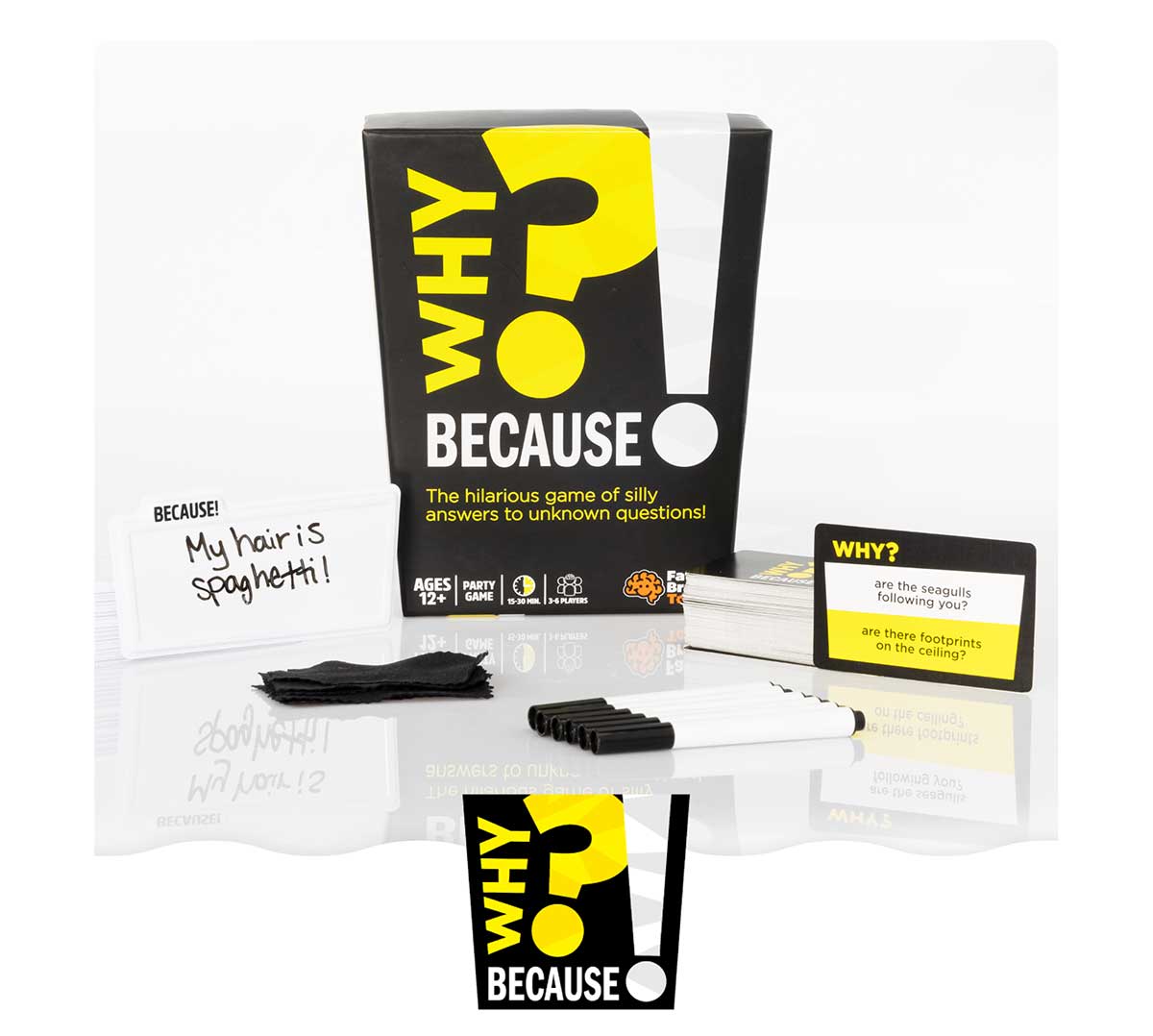 Why? Because! - Shop Now