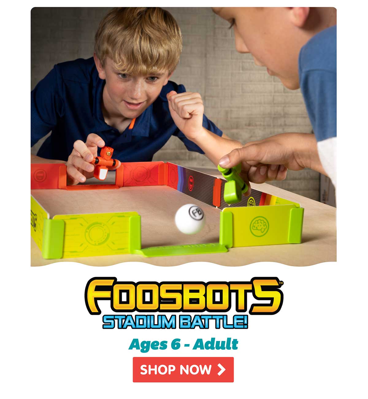 Foosbots Stadium Battle Set! - Shop Now