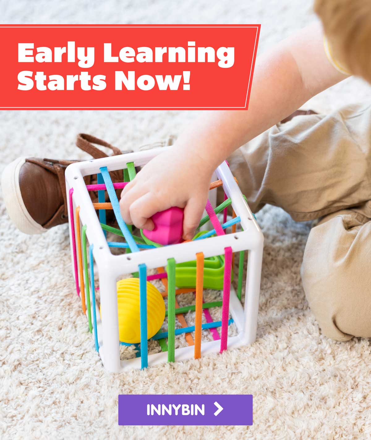 Early Learning Starts Now! InnyBin! - Shop Now!