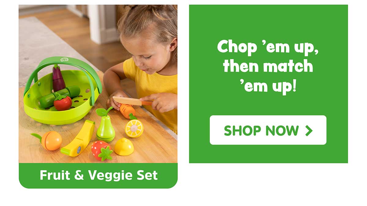 Pretendables Fruit & Veggie Basket