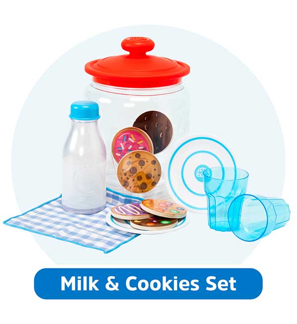 Pretendables Milk and Cookies Set