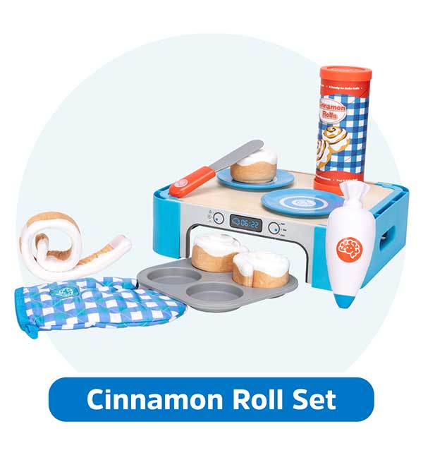 Pretendables Cinnamon Roll Set
