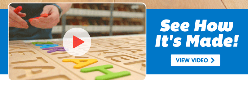 See How It's Made! Personalized Name Puzzle Video - Watch Video