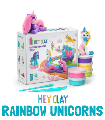 Hey Clay Rainbow Unicorns