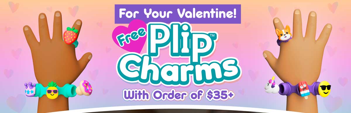 For Your Valentine! Free Plip Charms with Order of $35+ Choose One at Checkout! - Shop Now
