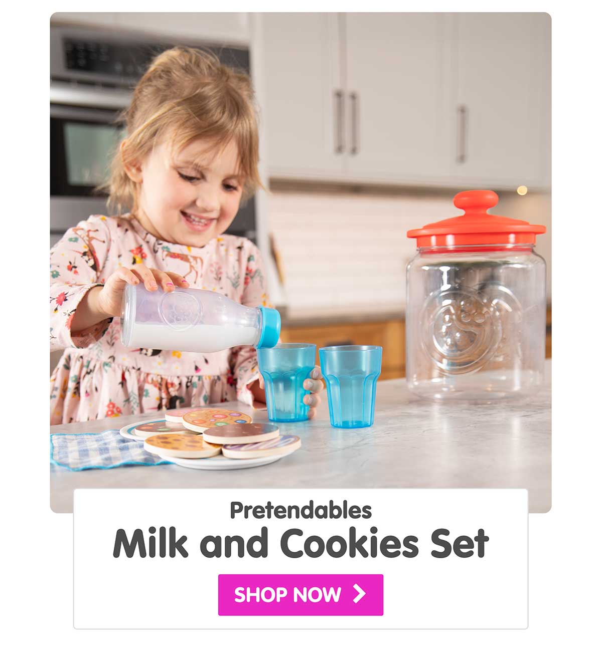 Pretendables Milk and Cookies Set - Shop Now