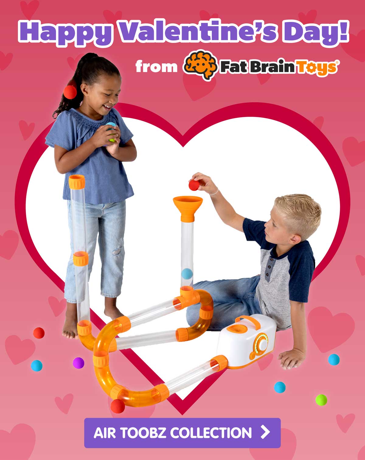 Happy Valentine's Day from Fat Brain Toys! Air Toobz - Shop Now