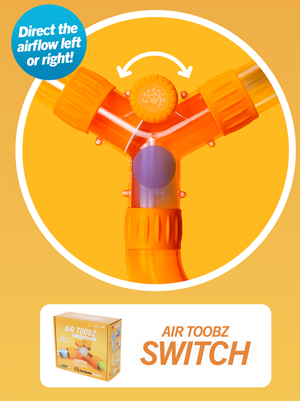 Direct the airflow left or right! Air Toobz Switch